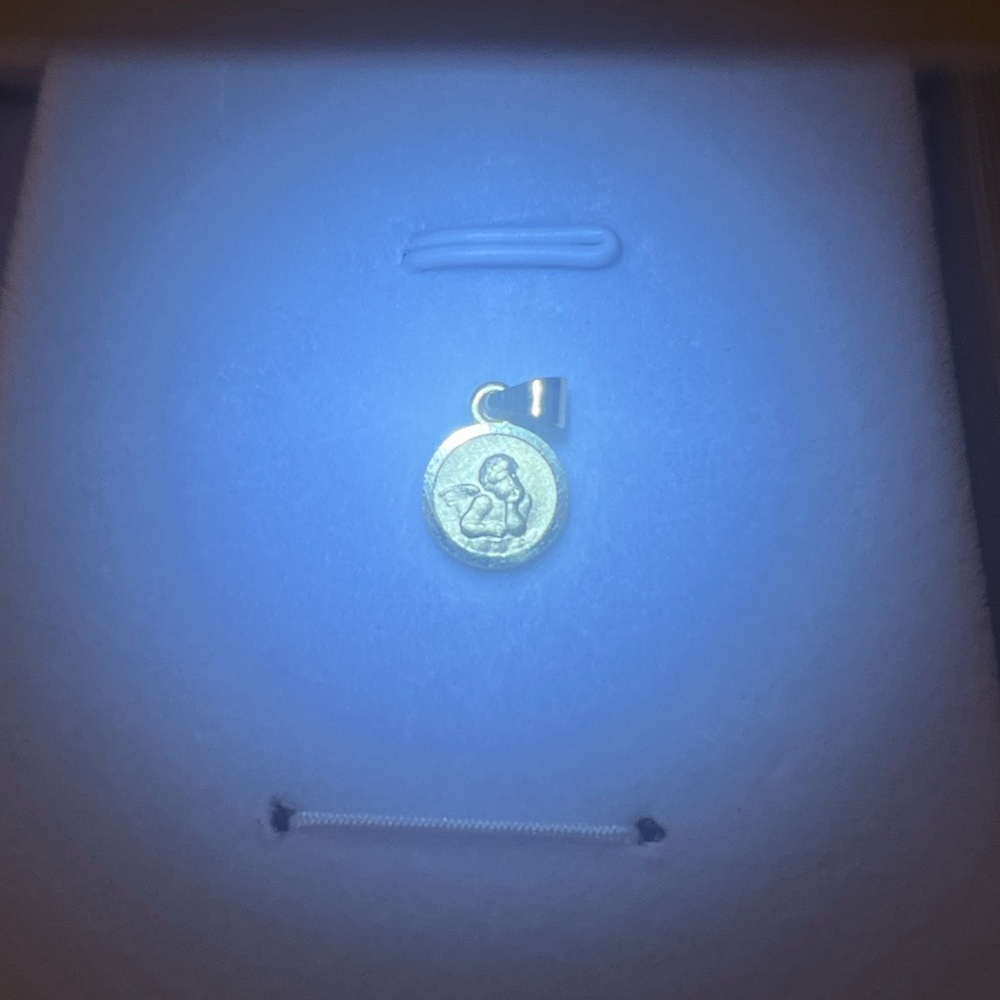 Gold Coin Pendant